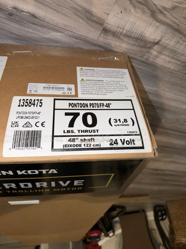 Minn kota 70lbs thrust - kota,