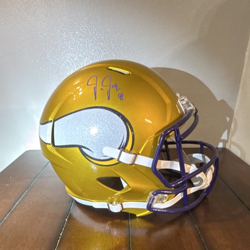 Justin jefferson autographed - justin,